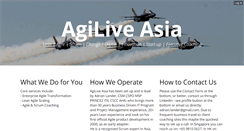 Desktop Screenshot of agilive.asia